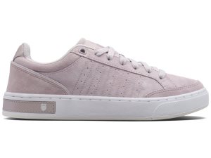 K-Swiss Court Block Sde Lifestyle Skor Dam Lila Grå Vita | 495-GMCNIQ