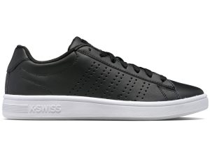 K-Swiss Court Casper Lifestyle Skor Herr Svarta Vita | 625-JZOURT