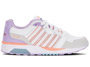 K-Swiss Si-18 Rannell Lifestyle Skor Dam Vita Lila Rosa | 471-CETZXO