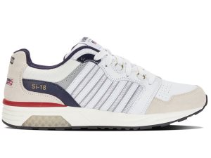 K-Swiss Si-18 Rannell Mocka Usa Lifestyle Skor Herr Vita | 064-RZQBUS