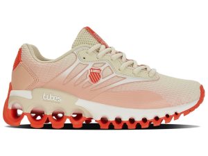 K-Swiss Tubes Sport Lifestyle Skor Dam Aprikos Rosa | 975-ZEDFKY