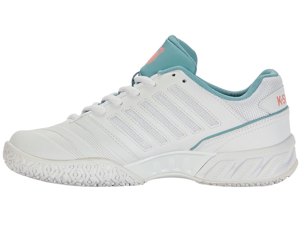 K-Swiss Bigshot Light 4 Omni Tennisskor Dam Vita Blå Blommiga | 167-YQJIFV