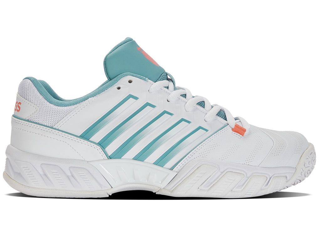 K-Swiss Bigshot Light 4 Omni Tennisskor Dam Vita Blå Blommiga | 167-YQJIFV