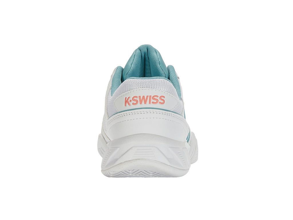 K-Swiss Bigshot Light 4 Tennisskor Dam Vita Blå Blommiga | 487-YNIELU