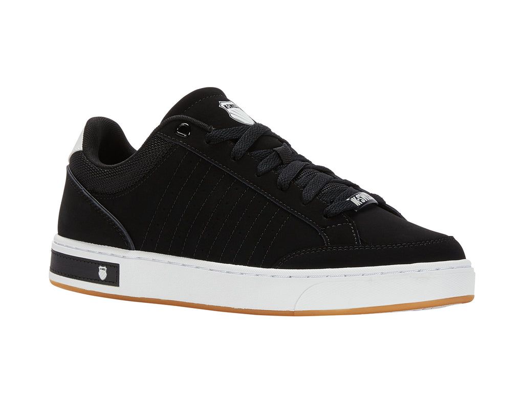 K-Swiss Court Block Lifestyle Skor Herr Svarta Vita | 869-IMWFNX