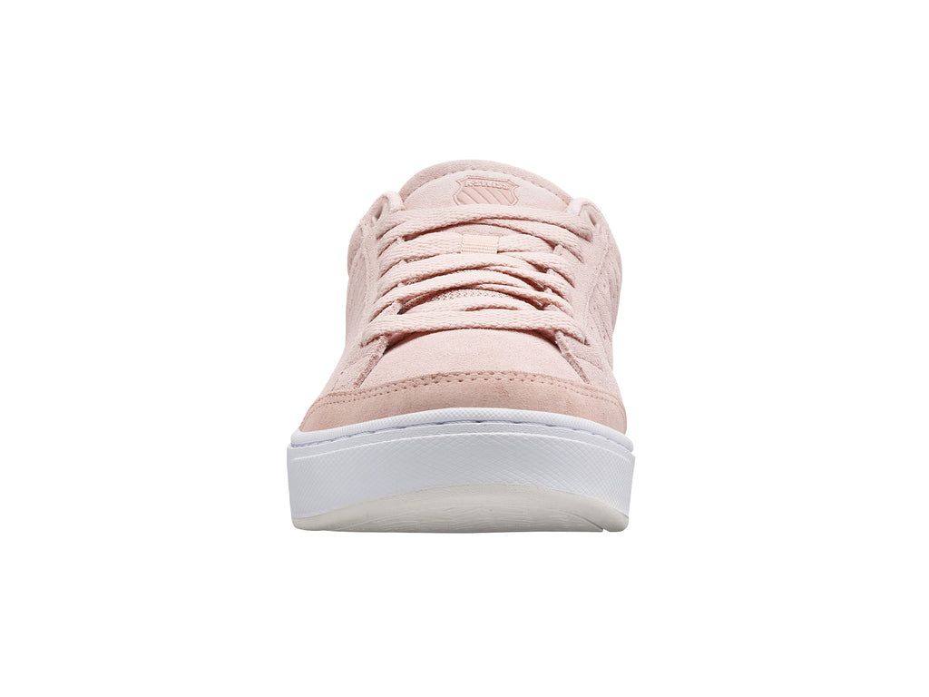 K-Swiss Court Block Sde Lifestyle Skor Dam Korall Rosa Vita | 162-IPLOGV