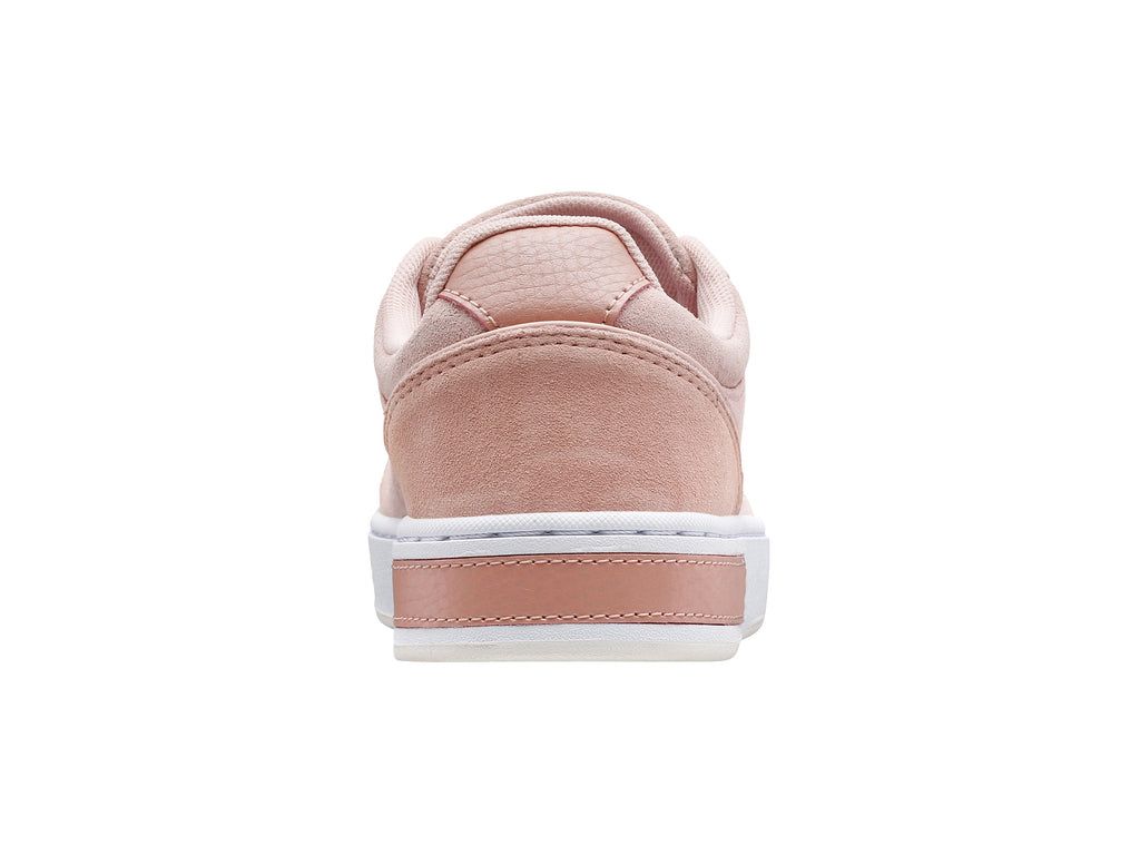 K-Swiss Court Block Sde Lifestyle Skor Dam Korall Rosa Vita | 162-IPLOGV