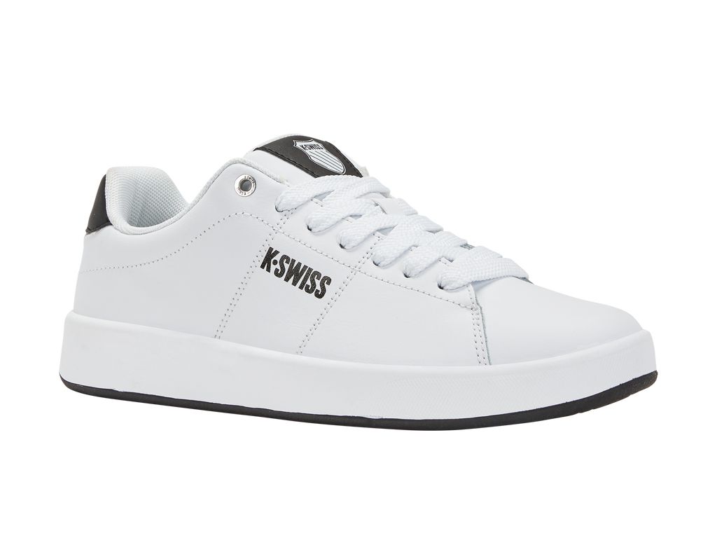 K-Swiss Court Cameo Lifestyle Skor Herr Vita Svarta | 427-TOPWFE