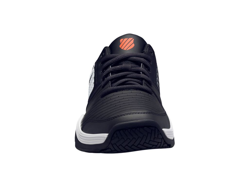 K-Swiss Court Express Tennisskor Herr Svarta Vita Orange | 542-TDHKYC