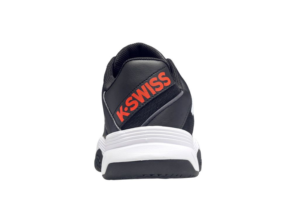 K-Swiss Court Express Tennisskor Herr Svarta Vita Orange | 542-TDHKYC