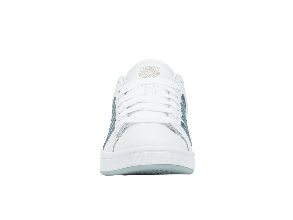 K-Swiss Court Winston Lifestyle Skor Dam Vita Blå | 501-TJZMEV