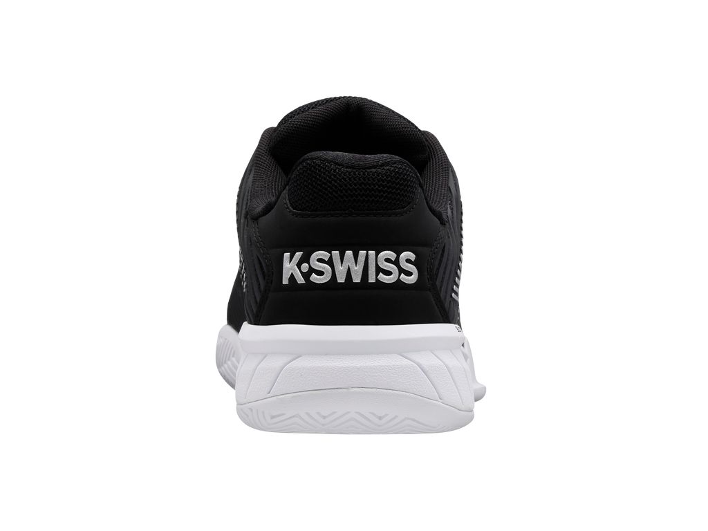 K-Swiss Hypercourt Express 2 Tennisskor Dam Svarta Vita Silver | 145-SIGUHO