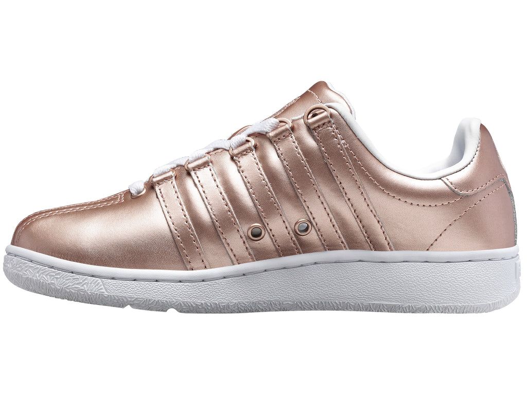 K-Swiss Klassiska Vn Lifestyle Skor Dam Rosa Guld Vita | 089-TLBJZP