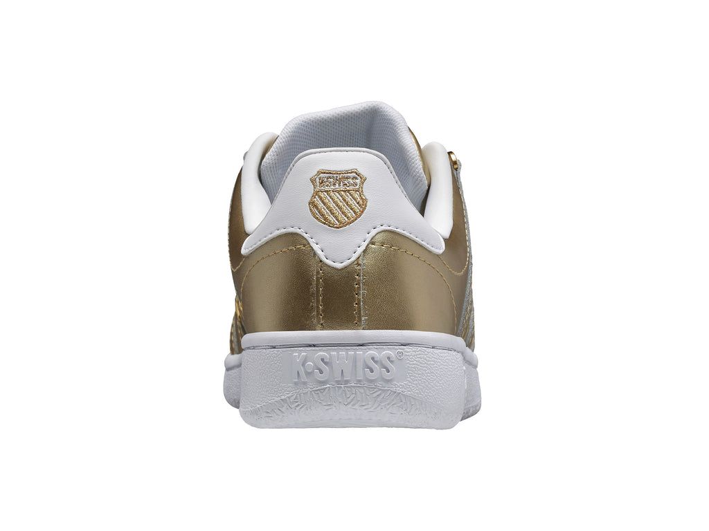 K-Swiss Klassiska Vn Lifestyle Skor Dam Guld Vita | 185-XHAPDM