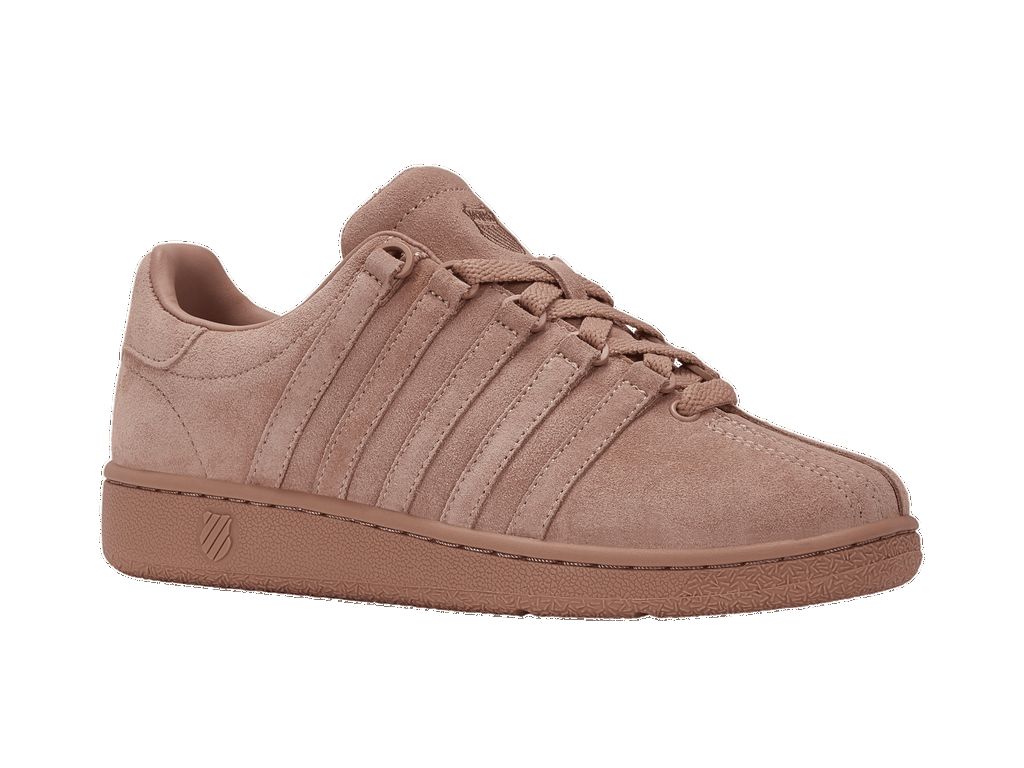 K-Swiss Klassiska Vn Mocka Lifestyle Skor Dam Beige | 864-UTBDCM