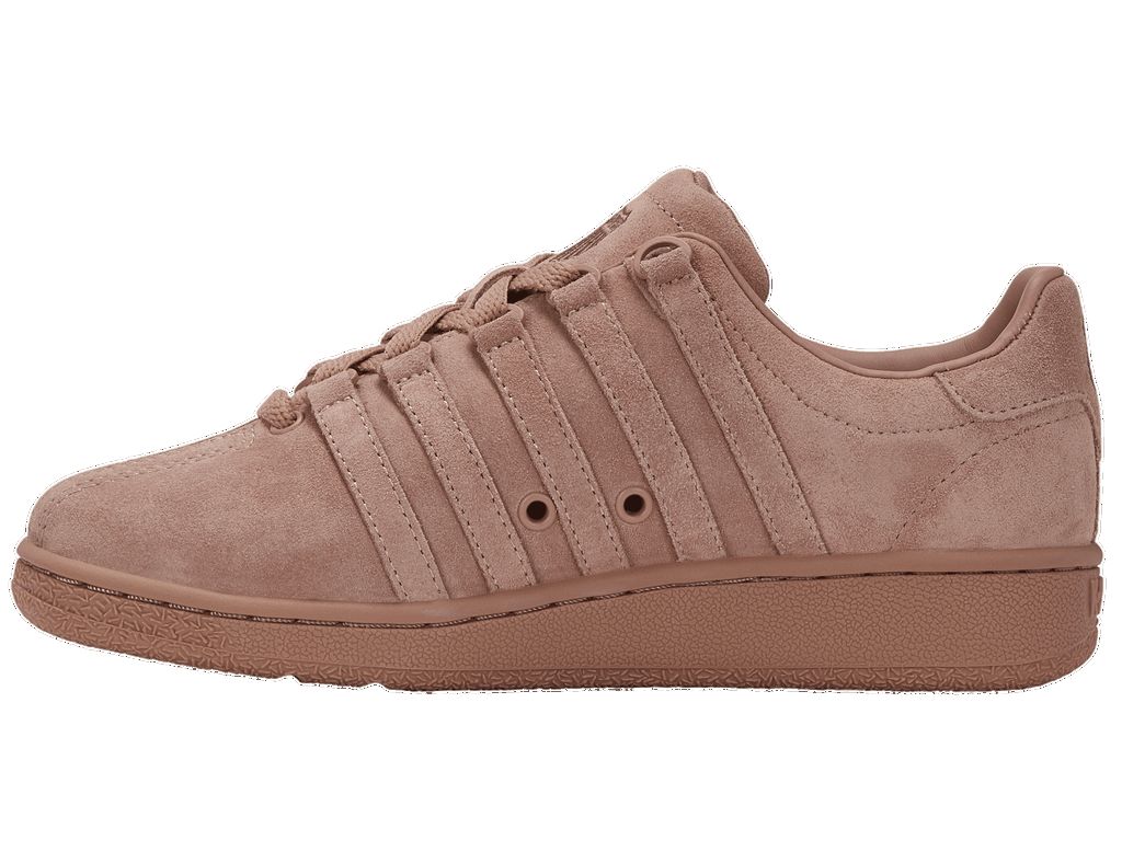 K-Swiss Klassiska Vn Mocka Lifestyle Skor Dam Beige | 864-UTBDCM