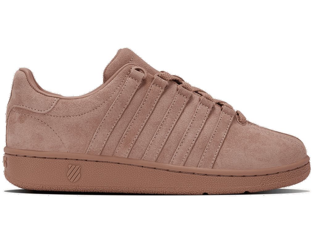 K-Swiss Klassiska Vn Mocka Lifestyle Skor Dam Beige | 864-UTBDCM