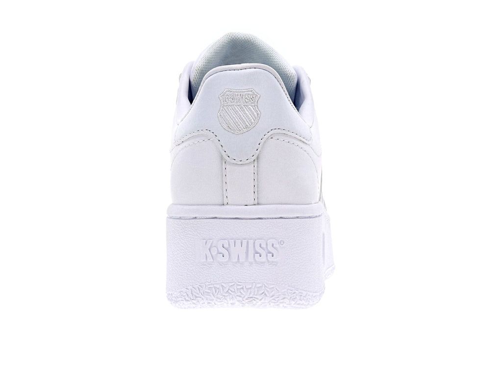 K-Swiss Klassiska Vn Platform Lifestyle Skor Dam Vita Vita | 102-SZECVG