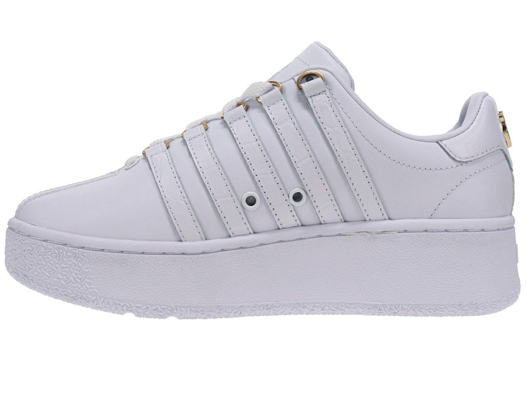 K-Swiss Klassiska Vn Platform Lifestyle Skor Dam Vita | 512-MAGNYT