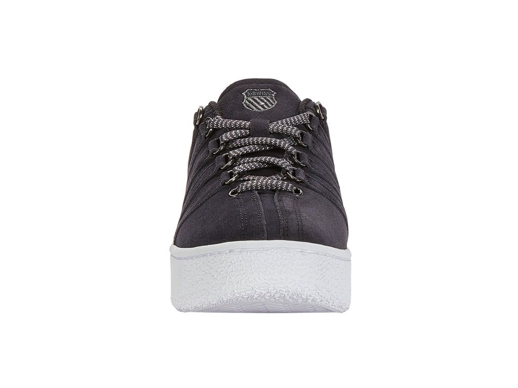 K-Swiss Klassiska Vn Platform Mocka Lifestyle Skor Dam Vita | 840-QDRSPY