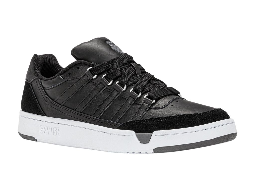 K-Swiss Set Pro Lifestyle Skor Herr Svarta Vita | 731-UHKQCR