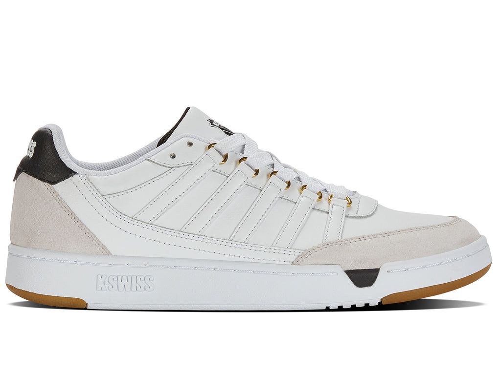 K-Swiss Set Pro Lifestyle Skor Herr Vita Svarta | 852-QHEYKA