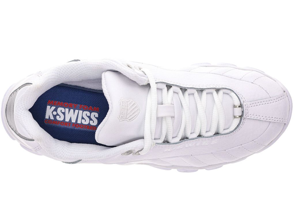 K-Swiss St329 Cmf Lifestyle Skor Dam Vita Silver | 591-QDTBRY