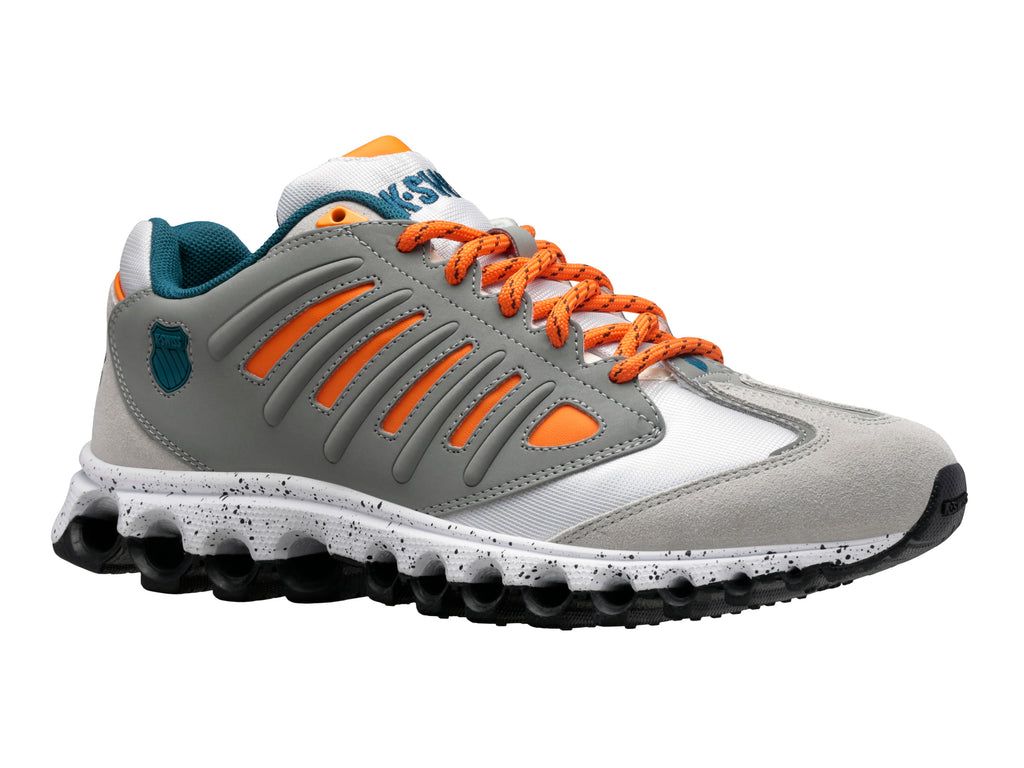 K-Swiss Tubes Pharo S Lifestyle Skor Herr Blå Grå Orange | 463-RVUIQT