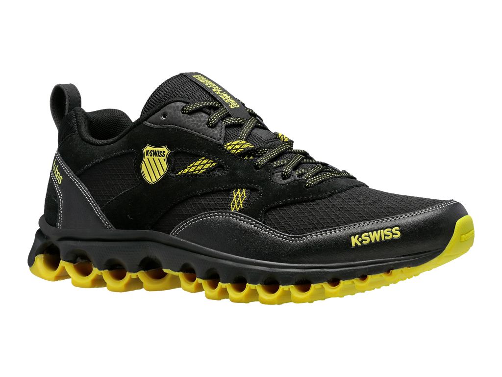 K-Swiss Tubes Trail 200 Lifestyle Skor Herr Svarta Gula | 658-PGWQXL