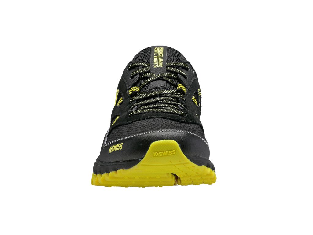 K-Swiss Tubes Trail 200 Lifestyle Skor Herr Svarta Gula | 658-PGWQXL