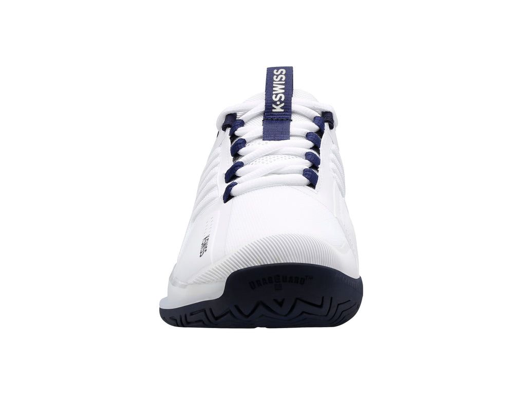 K-Swiss Ultrashot 3 Tennisskor Herr Vita Marinblå Silver | 587-BCTOQA