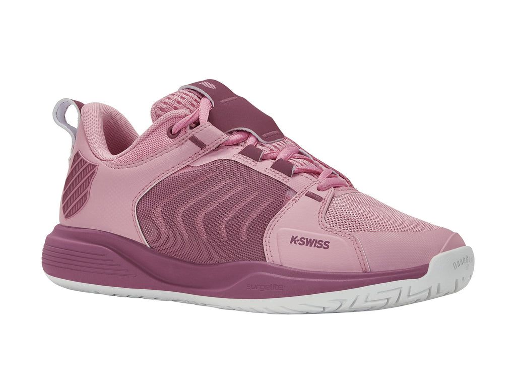 K-Swiss Ultrashot Team Tennisskor Dam Rosa Lila Vita | 631-FZETPN