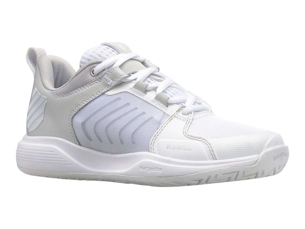 K-Swiss Ultrashot Team Tennisskor Dam Vita Silver | 587-RHIVBF