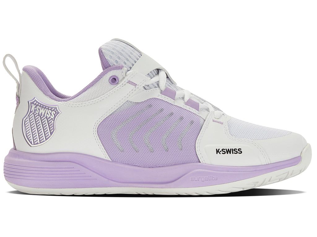 K-Swiss Ultrashot Team Tennisskor Dam Vita Lila Rosa | 758-KCTMXZ