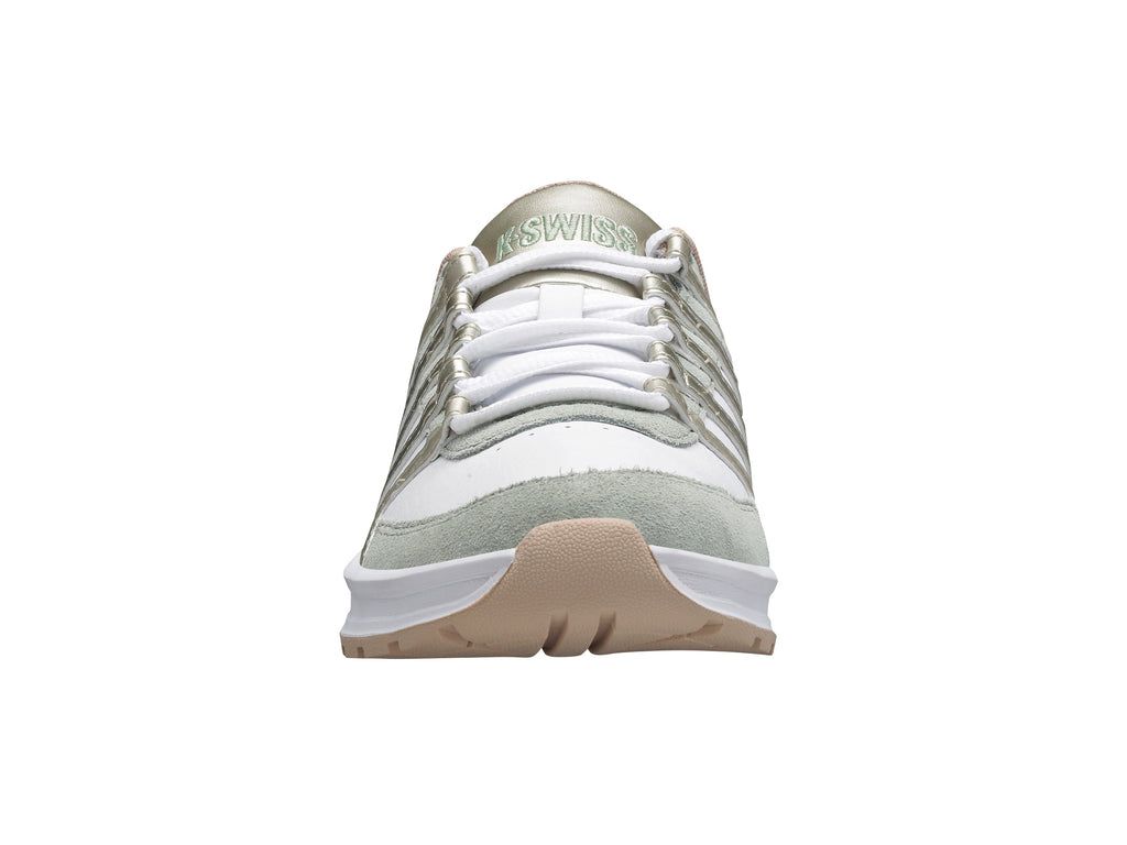 K-Swiss Vista Trainer Lifestyle Skor Dam Vita Gröna | 617-FTNCBE