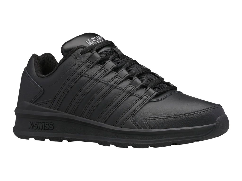 K-Swiss Vista Trainer Lifestyle Skor Herr Svarta Svarta | 489-TWIHGQ