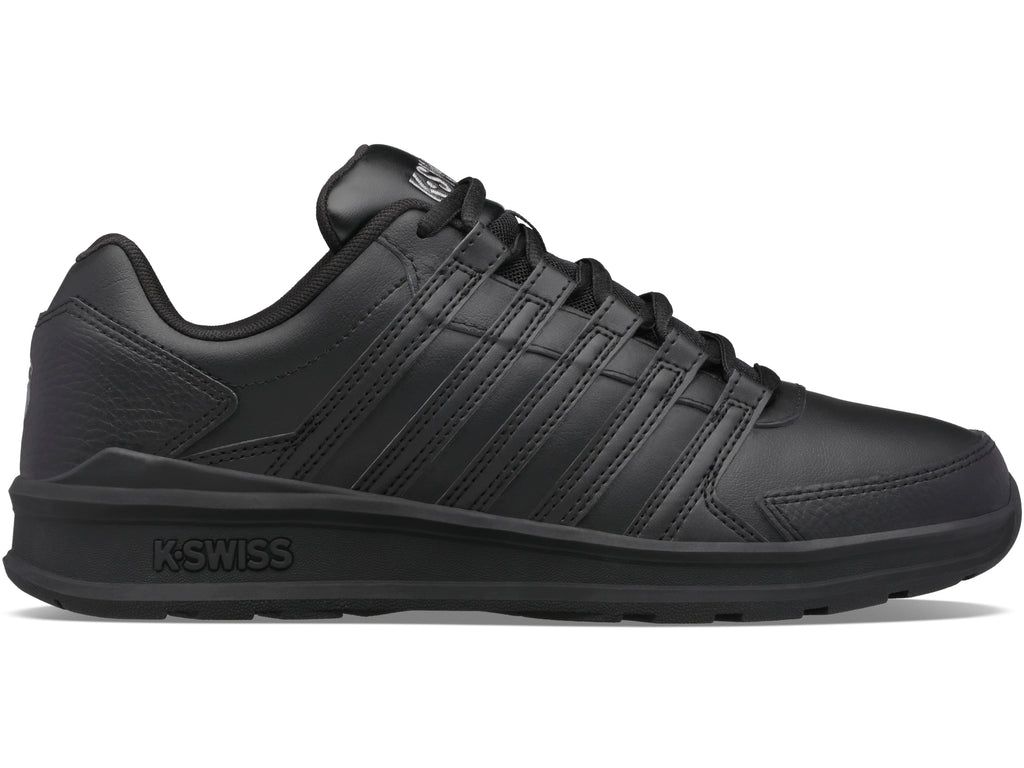 K-Swiss Vista Trainer Lifestyle Skor Herr Svarta Svarta | 489-TWIHGQ